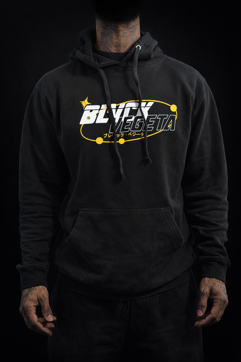 BLVCK VEGETA // REBELLION HOODIE