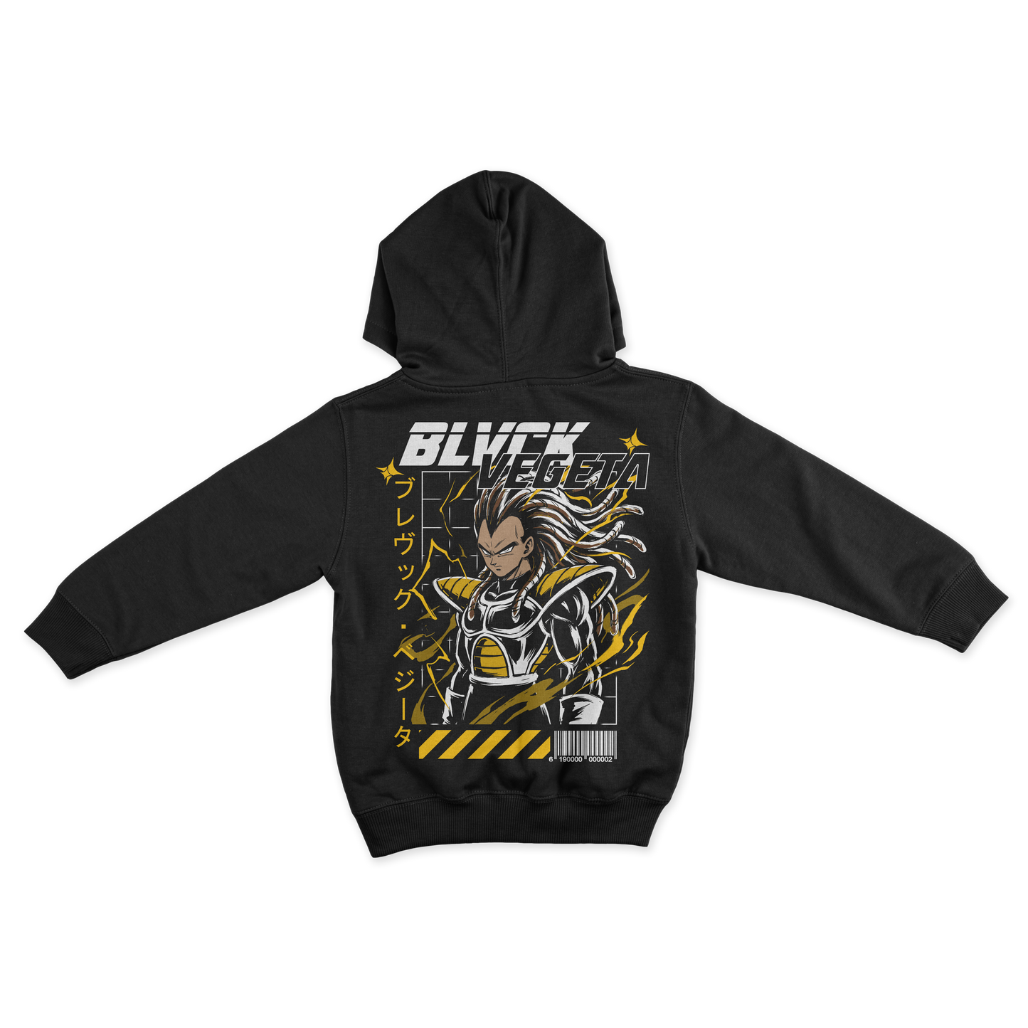 BLVCK VEGETA // REBELLION HOODIE